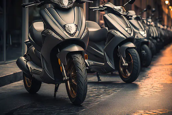 Styl elektrického motocyklu upřednostňovaný mladými lidmi